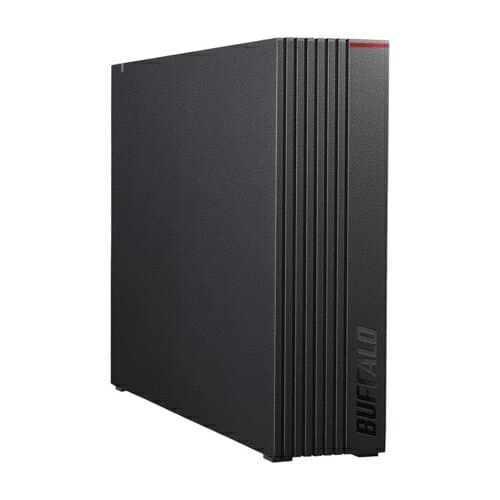 バッファロー BUFFALO HD-EDS4U3-BE パソコン&テレビ録画用 外付けHDD 4TB HDEDS4U3BE thumbnail 2