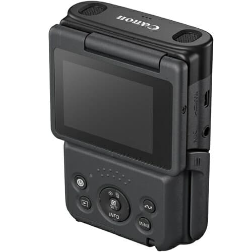 【長期5年保証付】CANON キヤノン PowerShot V10 BK ブラック ポケットサイズ Vlogカメラ PSV10BK thumbnail 2