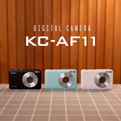ケンコー Kenko KC-AF11BK ブラック 500万画素コンパクトデジタルカメラ 8倍デジタルズーム 手ブレ軽減 KCAF11BK thumbnail 2
