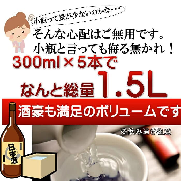 【お買い物マラソンポイント2倍】日本酒 飲み比べセット 新潟受賞蔵有名酒 300ml 5本(雪) ギフトボックス付き 久保田千寿 越乃寒梅 八海山 幾久屋 越後桜 喜ばれる新潟の有名酒 日本酒 お酒 プレゼント ギフト 母の日 父の日 ギフト プレゼント thumbnail 3