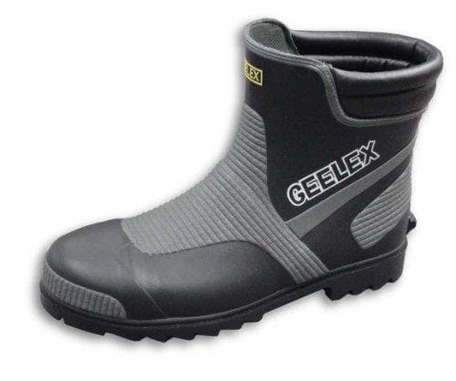 福山ゴム工業 福山ゴム ワーキングブーツ(先芯入) Gレックス No3 ブラック 3L(27.5〜28.0) (9747at)