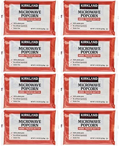 KIRKLAND(カークランド) カークランド バター MICROWAVE ポップコーン 8袋【在庫あり】