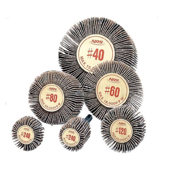 (LINEクーポン有)ニューレジストン MFL30X25X6#150 ミニフラップホイル 30X25X6 ＃150 【5コ入】