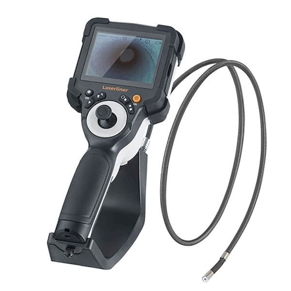 (LINEクーポン有)082235A 直送 代引不可・他メーカー同梱不可 LASERLINER ビデオインスペクター3DX 先端可動式工業用内視鏡