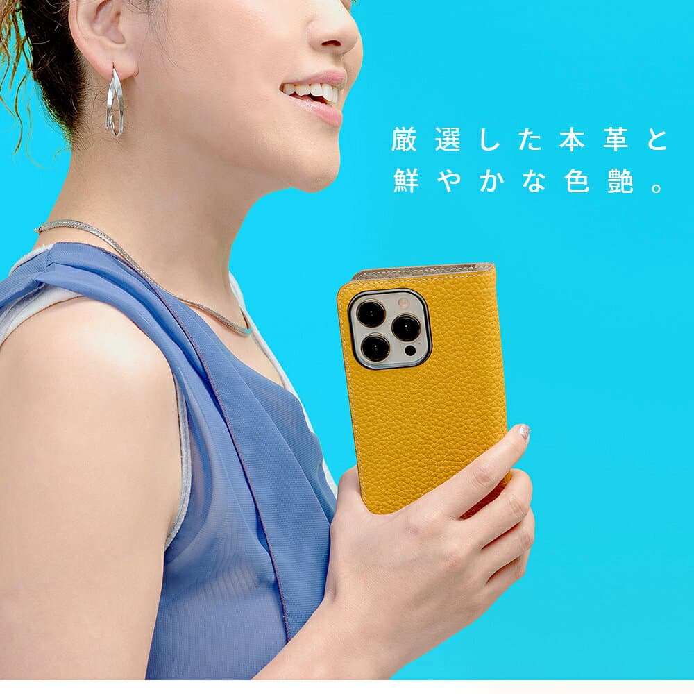 iPhone17 iPhone air ケース スマホケース 手帳型 iPhone16e iPhone16 全機種対応 ベルトなし アイフォン 大人女子 レザー 本革 iPhone15 iPhone14 iPhone13 mini pro Max カバー iPhone SE 第3世代 第2世代 11 8 AQUOS wish 5 sense9 thumbnail 3