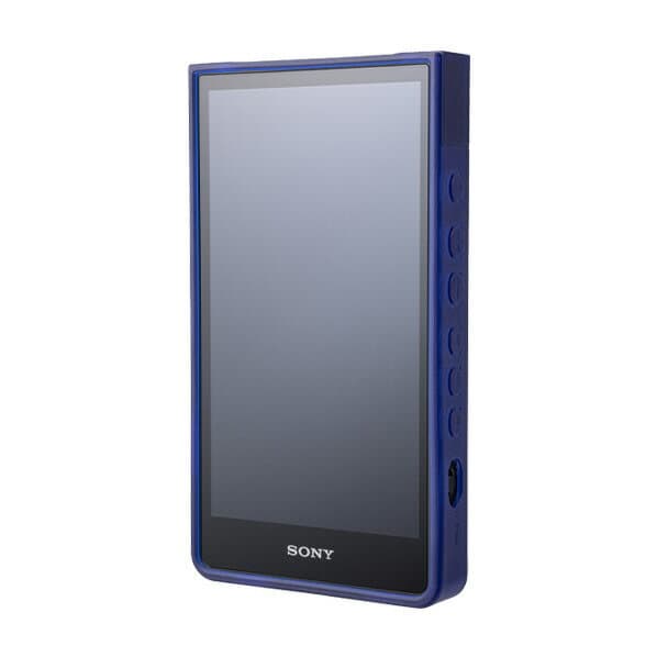 musashino LABEL NW-ZX700シリーズ用ソフトケース マットブルー CP-NWZX700C2/MA2 [CPNWZX700C2MA2]