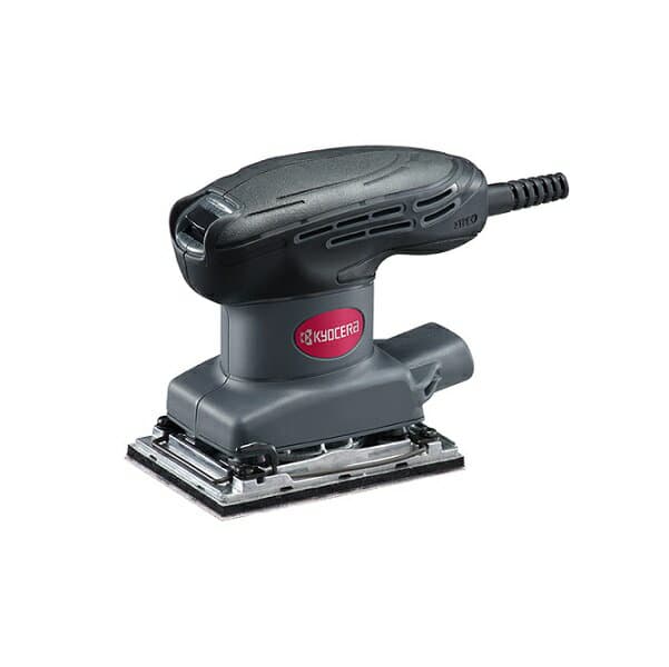 京セラ AS555M ミニサンダ− パッド寸法74x106mm 操作性の良い低重心ボディ クリーンな作業の集じん機能付 AC100V 新品 リョービ S-555M S555M 純正品