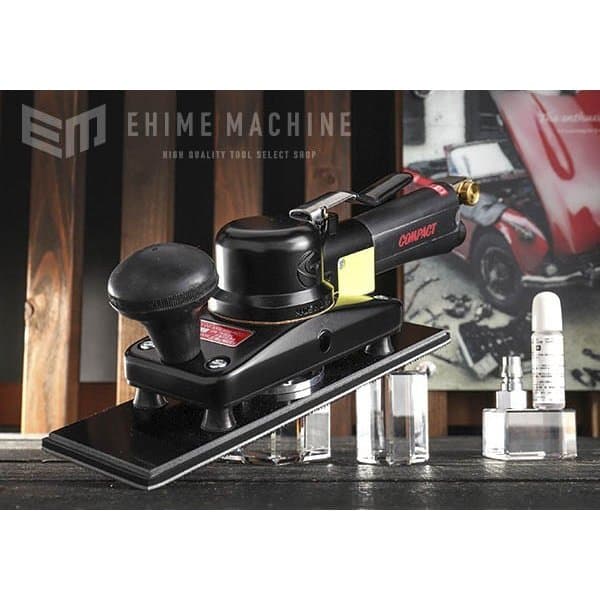 [メーカー直送品] COMPACT TOOL オービタルサンダー（ロングタイプ）非吸塵式 815C2 MPSマジック式