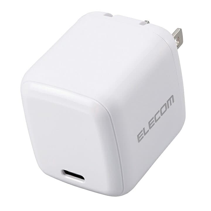 エレコム 充電器 type-c 65W USB PD対応 小型 Type-C 1ポート PPS対応 GaN II採用 PSE認証 ホワイト EC-AC8565WH thumbnail 2