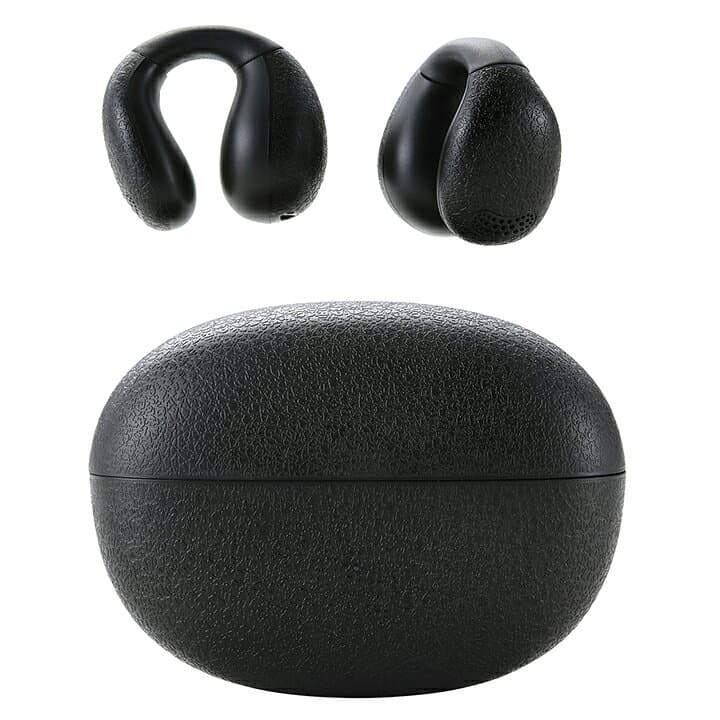 エレコム Bluetoothイヤホン オープンイヤー型 イヤーカフタイプ イヤホン 完全ワイヤレス ブラック ELECOM LBT-OWS03BK-EC thumbnail 2