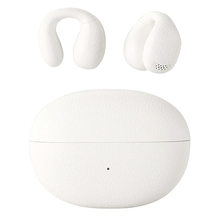 【お買い物マラソン 連動ポイントアップ】エレコム Bluetoothイヤホン オープンイヤー型 イヤーカフタイプイヤホン 完全ワイヤレス ホワイト ELECOM LBT-OWS03WH-EC thumbnail 2