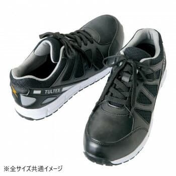 アイトス 51658 セーフティシューズ(耐油・耐滑・静電)(男女兼用) ブラック 23.5cm