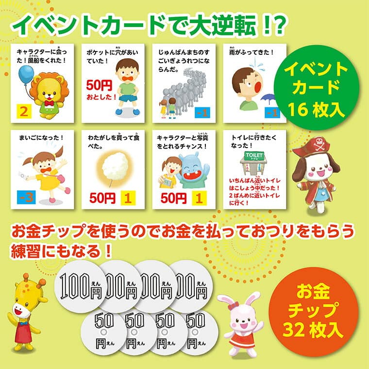 わくわくテーマパークすごろく 1個入 / ボードゲーム すごろく ゲーム テーマパーク 遊園地 買い物ごっこ お金 知育 子ども 幼児 幼稚園 保育園 小学生 お正月 ホビー 玩具 おもちゃ オモチャ 景品 イベント 室内遊び テーブルゲーム アーテック artec 【ゆうパケット対応】 thumbnail 3