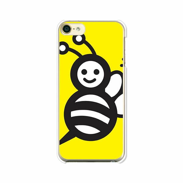 iPod touch 第7世代/第6世代 共通 ケース/カバー 【ハニーBee クリアケース素材】アイポッドタッチ ipodtouch6 ジャケット iPodtouch7