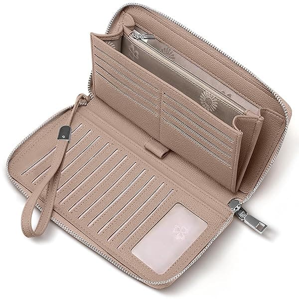 お薬手帳ケース 母子手帳ケース 軽量 手首バンド付 おしゃれ 通院ケース 通院まとめ・ 診察券・ 保険証・ 小銭・キャッシュカード（ピンク）