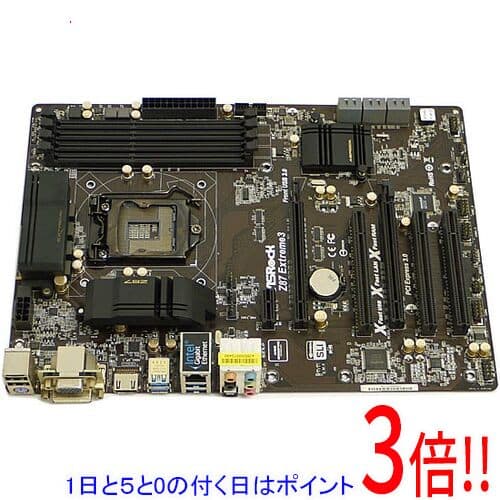 【1日と5.0のつく日、18日はポイント3倍！】【中古】ASRock製 ATXマザーボード Z87 Extreme3 LGA1150