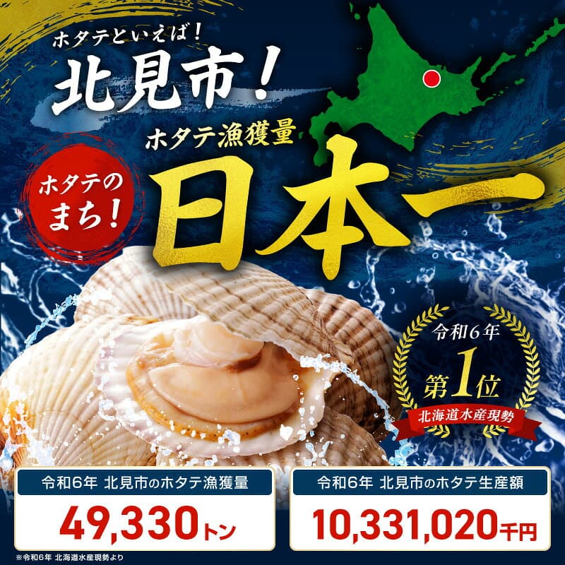 【ふるさと納税】総合1位 大粒 ホタテ 貝柱 300g〜1.2kg 生食用 玉冷 （ ほたて 帆立 ホタテ貝柱 刺身 オホーツク 海鮮 冷凍 ギフト 発送時期が選べる 北海道 北見市 旬 ） thumbnail 2