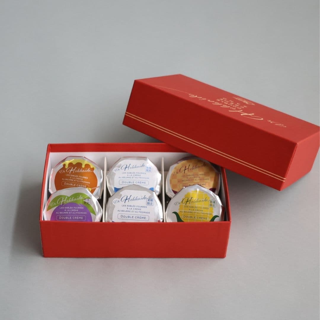 【ふるさと納税】ダブル クリームサンド 限定味 6個 セット バターサンド クッキー アソート（常温タイプ） フェルムラ・テール美瑛 | バターサンド クッキー スイーツ ギフト 人気 お取り寄せ 詰め合わせ 詰合せ 個包装 プレゼント おすすめ 北海道 北海道美瑛町 美瑛町 thumbnail 2