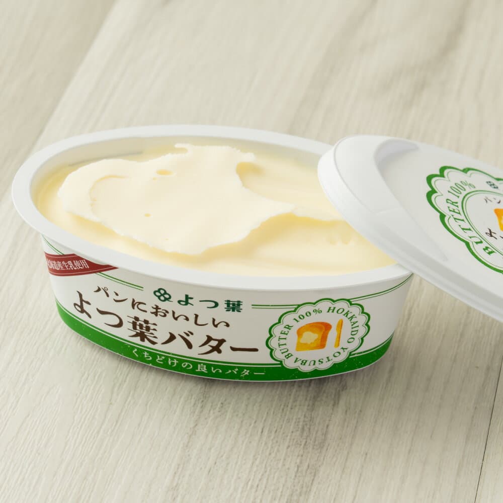 【ふるさと納税】＜選べる内容量＞パンにおいしいよつ葉バター 1個あたり100g 2個・4個・6個セット 計200g・計400g・計600g 生乳 パン 乳製品 調味料 冷蔵 北海道産 国産 北海道 中札内村 送料無料 [009-0168]