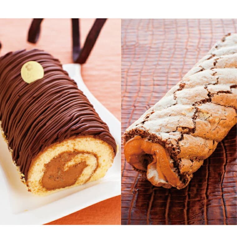 【ふるさと納税】生しょこらモンブラン＆ショコラキャンディロールセット (AQ027-4)