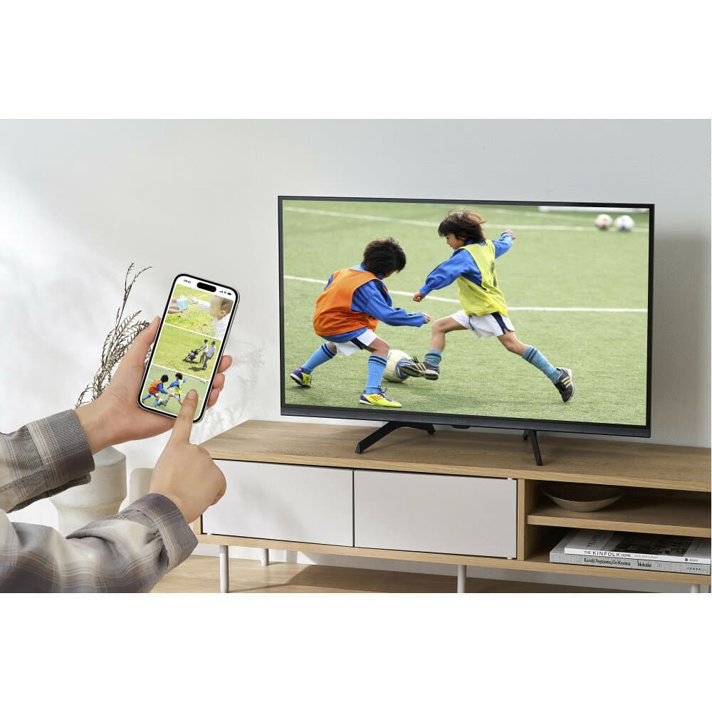 【ふるさと納税】 テレビ Google液晶TV アイリスオーヤマ 32V型 ブラック VAパネル 自然 美しい 映像 再現 液晶TV インテリア シンプル デザイン 　 セカンドテレビ アプリ ユーチューブ youtube サブスク おすすめ 人気 アイリス LT-32WGX-F1 thumbnail 3
