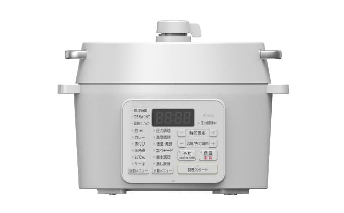 【ふるさと納税】アイリスオーヤマ 圧力鍋 2.2L PC-MA2-W レシピブック 電気圧力鍋 電気鍋 鍋 グリル鍋 2way 2in1 炊飯 炊飯器 自動調理 簡単調理 ほったらかし調理 圧力調理 圧力 料理 調理 保温 時短 安心 安全 簡単 調理家電 家電 宮城 宮城県 大河原 大河原町 thumbnail 3