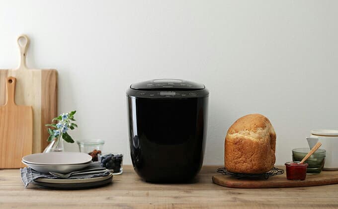 【ふるさと納税】すぐ届くか選べる ホームベーカリー アイリスオーヤマ ブラック IBM-020-B パン焼き機 2斤 朝食 朝ごはん ジャム パン ぱん ブレッド ベーカリー ピザ 麺 めん 家電 thumbnail 3