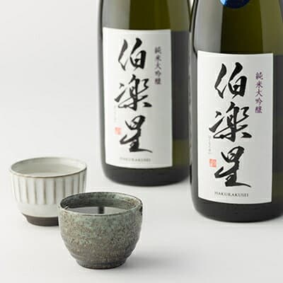【ふるさと納税】伯楽星 純米大吟醸720ml×2本_ 伯楽星 日本酒 純米大吟醸 地酒 美味しい 宮城県 人気 おすすめ ギフト 贈答 送料無料 【配送不可地域：離島】【1080118】 thumbnail 2