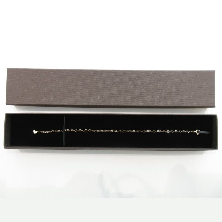 【ふるさと納税】【ラッピング対応可能！】ハートブレスレット K18【ネックレス アクセサリー 金 ゴールド おしゃれ 記念日 プレゼント 贈り物 母の日 バレンタイン クリスマス ホワイトデー 国産 ギフト ラッピング 包装 プレゼント】（36-09-1） thumbnail 2