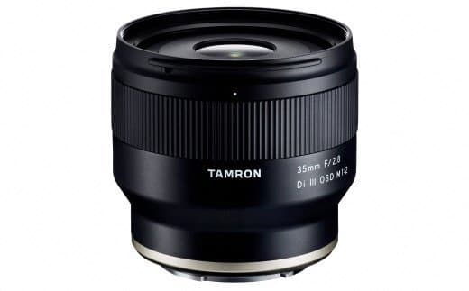 【ふるさと納税】タムロン ミラーレス一眼カメラ用 交換レンズ 焦点距離35mm F2.8 Di III OSD M1:2 ソニーEマウント用 広画角　近接撮影　小型　軽量　高画素　解像度　人気 おすすめ F053SF　TAMRON 【11100-0086】