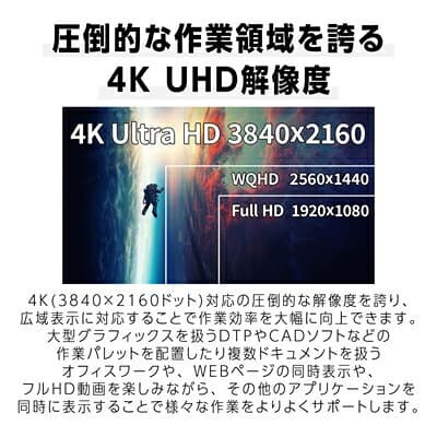 【ふるさと納税】ゲーミングモニター31.5-32型ワイド 4K(3840x2160)144Hz対応リファビッシュ品_ ゲーミングモニター モニター 液晶モニター 液晶 ディスプレイ 4K 高速リフレッシュレート 家電 電化製品 ゲーム デスクワーク 千葉県 いすみ市 送料無料 【1466957】 thumbnail 3