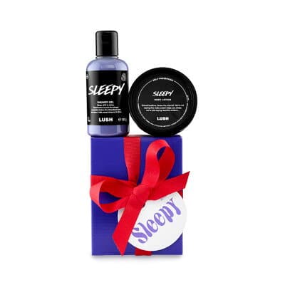 【ふるさと納税】LUSH ラッシュ スリーピー ギフト　バスアイテム2個セット_ LUSH ラッシュ バスグッズ シャワージェル ボディローション バスアイテム セット ラベンダー 美容 コスメ ボディケア 日用品 贈答 ギフト プレゼント 神奈川県 送料無料 【1550091】 thumbnail 2