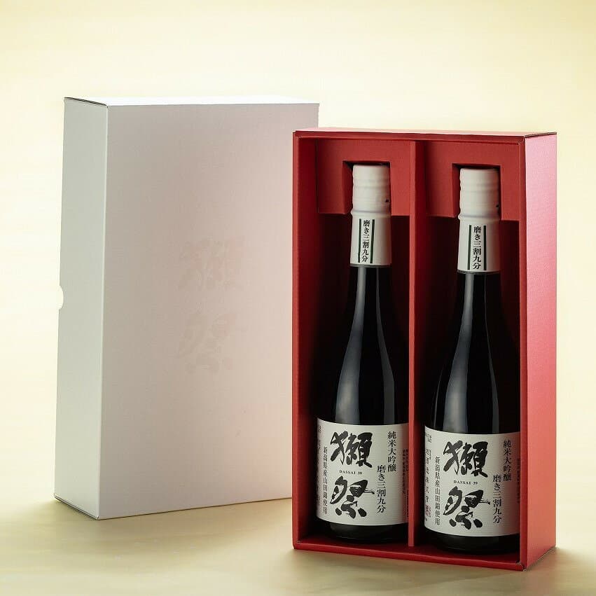 【ふるさと納税】【数量限定】新潟県産山田錦100％使用「獺祭」三割九分 720ml×2本｜新潟　獺祭　ご当地　日本酒　大吟醸 | お酒 さけ 人気 おすすめ 送料無料 ギフト thumbnail 2