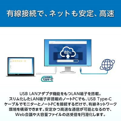 【ふるさと納税】【国内生産】EIZO USB-C入出力搭載 24.1型 FlexScan EV2495 ブラック_ 液晶 液晶モニター パソコン pcモニター ゲーミングモニター USB Type-C デイジーチェーン【1316554】 thumbnail 3