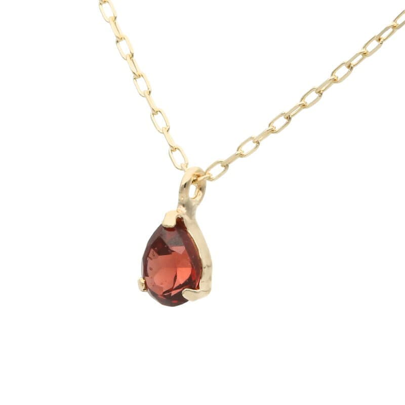 【ふるさと納税】 ＜ 甲府ジュエリー ＞ ペンダント ネックレス ジュエリー レディース アクセサリー K10 YG ガーネット アメジスト アクアマリン ダイヤモンド エメラルド ムーンストーン ルビー ペリドット サファイア ギフト ジュエリーケース付 保証書付 k228-066 thumbnail 3