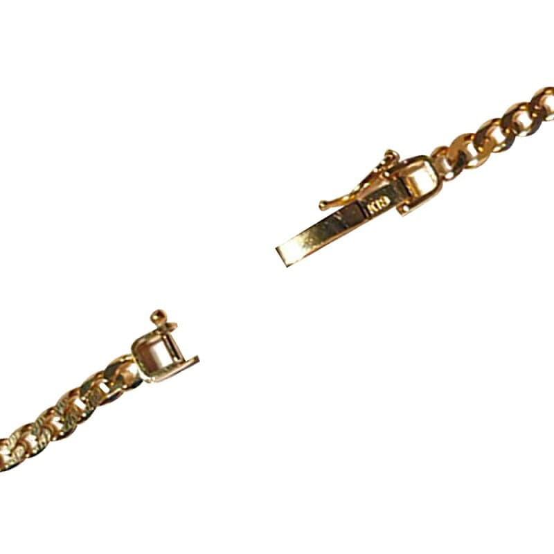【ふるさと納税】＜ 甲府ジュエリー ＞ ブレスレット ジュエリー レディース メンズ アクセサリー 18金 K18 イエローゴールド 6面 シングル 喜平 チェーン ギフト プレゼント ジュエリーケース付 保証書付 k233-003 thumbnail 3