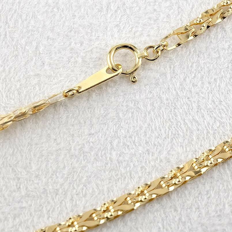 【ふるさと納税】 18金 ブレスレット レディース チェーン のみ 18cm 太め ゴールド 18k チェーンだけ イエローゴールドK18 地金 シンプル 人気 ジュエリー 山梨県 昭和町 送料無料 240214nm200y SWAA159 thumbnail 3