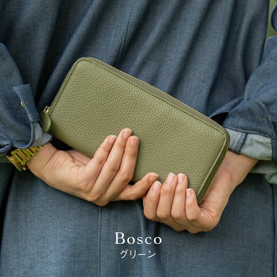【ふるさと納税】MURA 【楽天1位】3冠獲得 イタリアンレザー 長財布 レディース レザー 本革 スキミング防止 財布 ウォレット おしゃれ 大容量 大人 きれいめ シンプル プレゼント 財布 岐阜県 大垣市 thumbnail 3