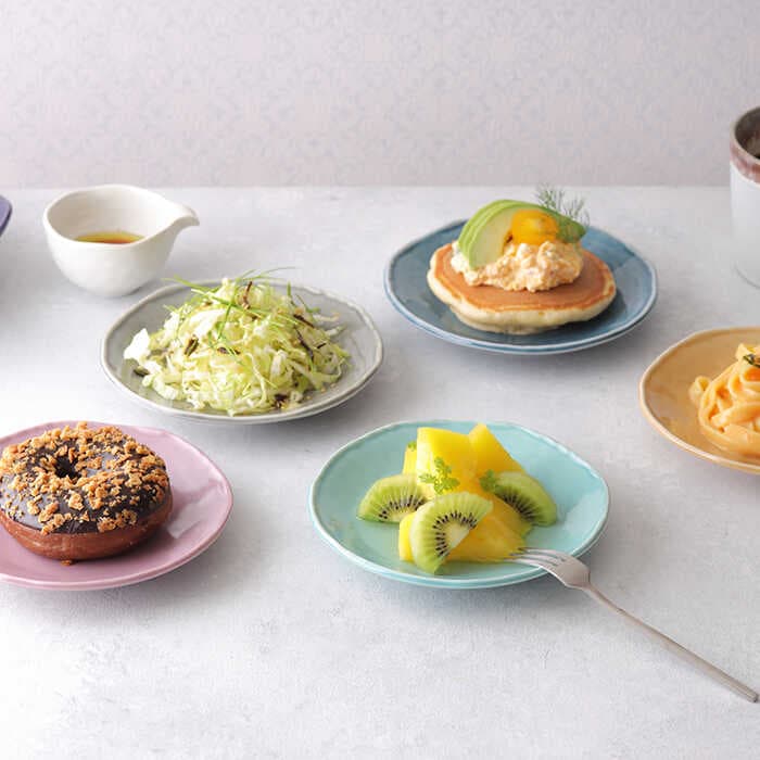 【ふるさと納税】 east table 中皿 15cm 5色セット Nuan 美濃焼【EAST table】食器 皿 プレート [MBS010] thumbnail 3