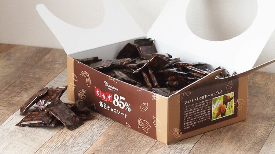 【ふるさと納税】カカオ85％チョコレート　800gBOX【只今の季節はクール便発送により置き配・宅配BOX指定不可】 thumbnail 3