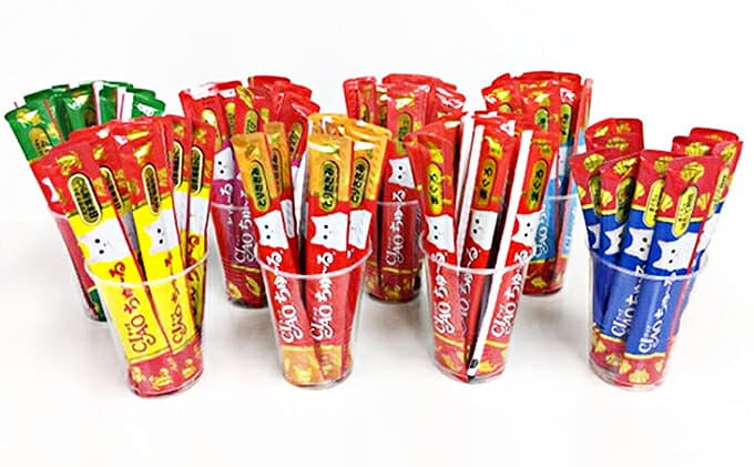 【ふるさと納税】いなば ちゅ～る 人気定番セット 80本 焼きかつお 10本 セット CIAO チャオ ちゅーる キャットフード かつお カツオ 鰹 猫 ねこ おやつ ペットフード ペット用品 ペット 静岡県 静岡◆ | ちゅーる キャットフード かつお ペット 用品 フード 猫 おやつ thumbnail 3