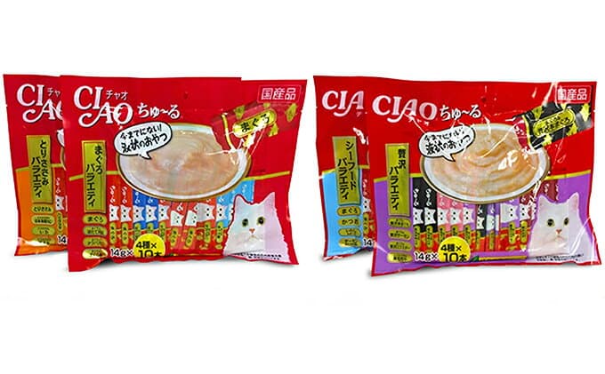 【ふるさと納税】いなば ちゅ～る バラエティセット 160本 焼きかつお 20本 セット CIAO チャオ ちゅーる キャットフード かつお カツオ 鰹 猫 ねこ おやつ ペットフード ペット用品 ペット 静岡県 静岡◆ | セット キャットフード かつお 猫 おやつ ペット用品 静岡