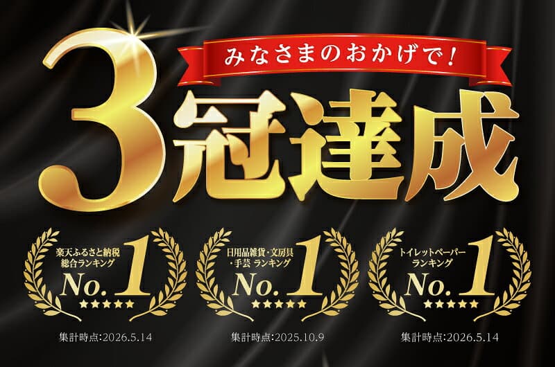 【ふるさと納税】＼2025年 トイレットペーパー 最上位！／ トイレットペーパー ダブル プレミアムシンラ 62/128/256ロール相当 48/96/192ロール (12R×4/8/16P) 長持ち 長巻き 消臭 再生紙 備蓄 日用品 大容量 人気 総合 ランキング 1位 送料無料 富士市 [sf001-012-374] thumbnail 2