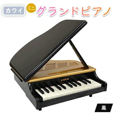 【ふるさと納税】【ピアノ】カワイのミニグランドピアノ(黒)1191_ ピアノ ミニ グランドピアノ ぴあの piano 黒 カワイ KAWAI 河合楽器 楽器 おもちゃ 玩具 インテリア 習い事 趣味 子供 こども 音楽 演奏 静岡県 磐田市 ギフト プレゼント 【1510036】