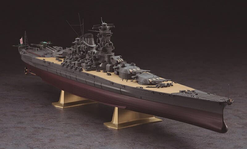 【ふるさと納税】 プラモデル ハセガワ キット 組立て 1：450スケール 戦艦大和 日本海軍 インテリア 雑貨 焼津 a14-057 thumbnail 2