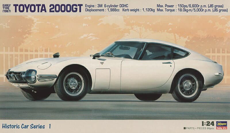 【ふるさと納税】 定期便 3回 プラモデル ハセガワ キット 組立て 1：24スケール トヨタ2000GT スカイラインGT-R ミニクーパー1.3i 焼津 インテリア 雑貨 a30-274 thumbnail 3