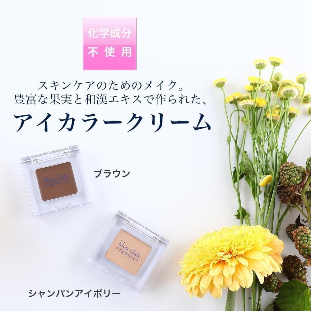 【ふるさと納税】 オーガニック アイカラー クリーム 化粧品 コスメ スキンケア アイライン 美容 ブルークレール 自然派 ナチュラル メイク アイメイク アイシャドウ 眉メイク 目元ケア ミネラルメイク 保湿 エイジングケア 色選択可 藤枝市 静岡県 thumbnail 2