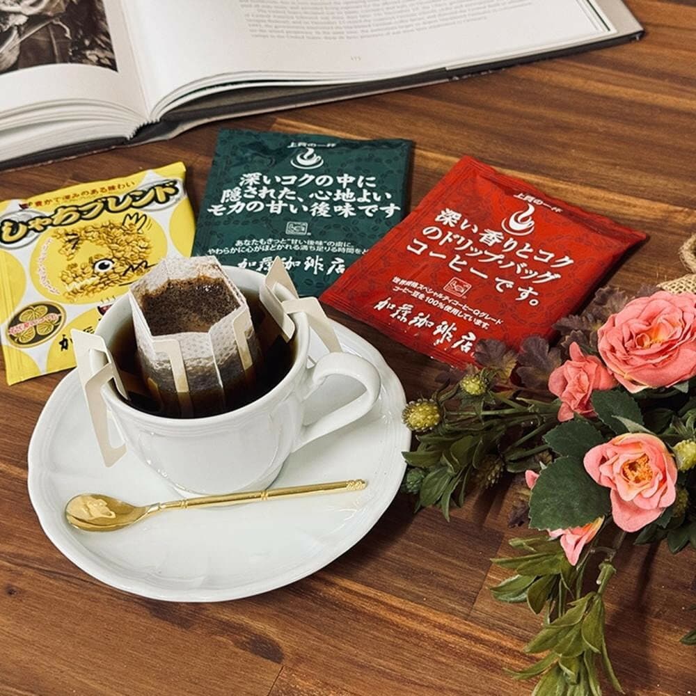 【ふるさと納税】加藤珈琲店 ドリップバッグコーヒー 3種 飲み比べ 120杯分 | コーヒー ドリップ 大容量 飲み比べ セット 香り豊か 深煎り 中煎り 人気 おすすめ ギフト | ドリップ 飲みくらべ 個包装 名古屋 愛知 しゃちブレンド 詰合せ アウトドア キャンプ コーヒー thumbnail 3