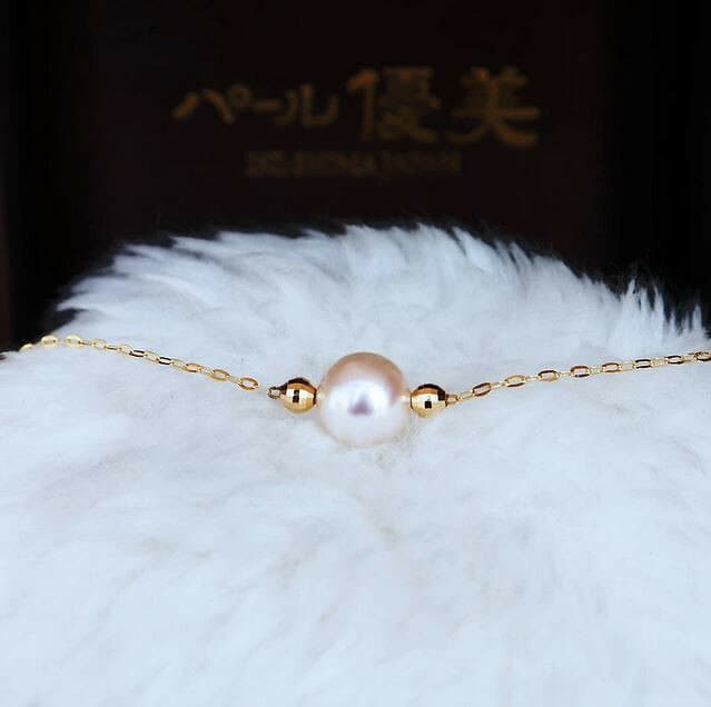 【ふるさと納税】 パール優美 真珠 ブレスレット K18 アクセサリー パール ゴールド ジュエリー 人気 三重県 伊勢志摩 伊勢 志摩 志摩市 冠婚葬祭 結婚式 プレゼント バレンタイン ホワイトデー おしゃれ / 志摩産 アコヤ真珠 1粒 真珠 ブレスレット シンプル 大人 スタイル thumbnail 3