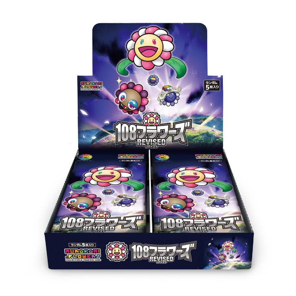 【ふるさと納税】Murakami.Flowers Collectible Trading Card - 108フラワーズ リバイズド（BOX）日本語版 | アーティスト 村上隆 カイカイキキ トレーディングカード バトル ゲーム カード